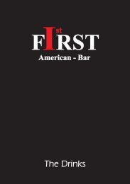 The Drinks - First American-Bar