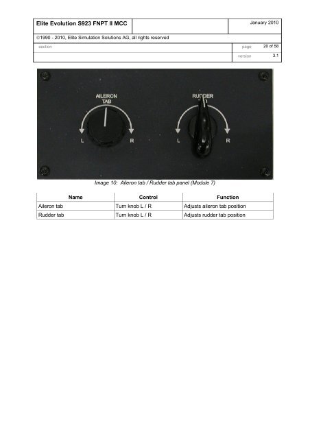 Illustration Index - Elite Simulation