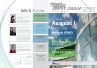 Info & Events - BT-Wolfgang Binder GmbH