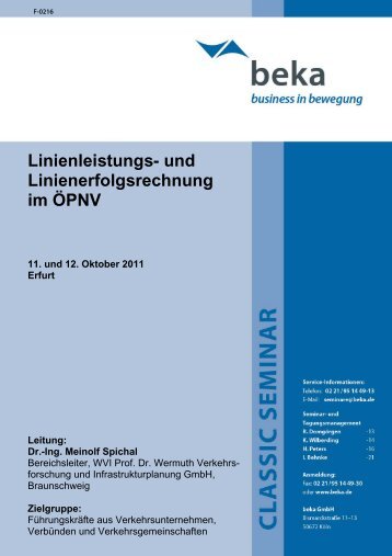 Linienleistungs- und Linienerfolgsrechnung im ÖPNV - newstix