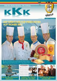 Ausgabe 3 - KKK KLUB DER KÖCHE KÄRNTEN