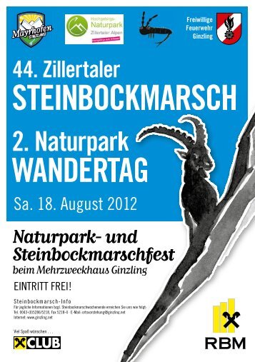 STEINBOCKMARSCH - Bergsteigerdörfer
