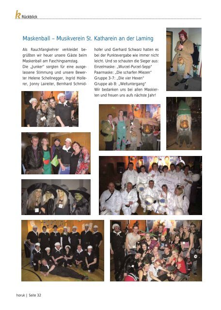 HORUK Ausgabe 23 - Gemeinde St. Katharein an der Laming