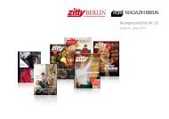 Anzeigenpreisliste Nr. 29 - Zitty Berlin