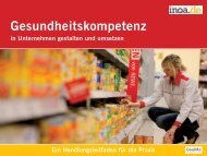 Gesundheitskompetenz in Unternehmen gestalten und umsetzen