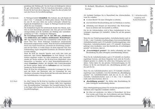 „Ratgeber für Flüchtlinge in Thüringen“ erschienen (3/2007