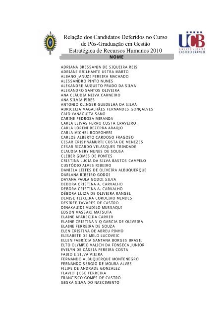 Gestão Estratégica de Recursos Humanos