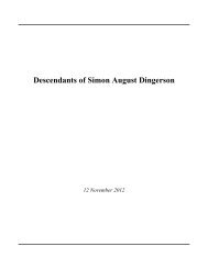 Descendants of Simon August Dingerson - Edwardsherrman.net