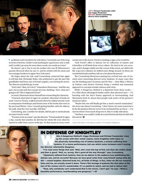 Cineplex Magazine December2011