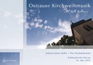 Ostrauer Kirchweihmusik - Ostrau-Gesellschaft
