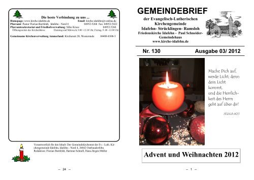 GB 130b.pdf - Kirchengemeinde Idafehn