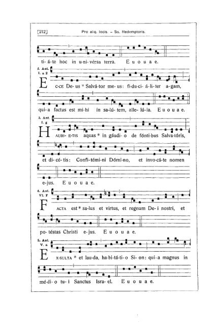 Antiphonale 1912 - SanctaMissa.org