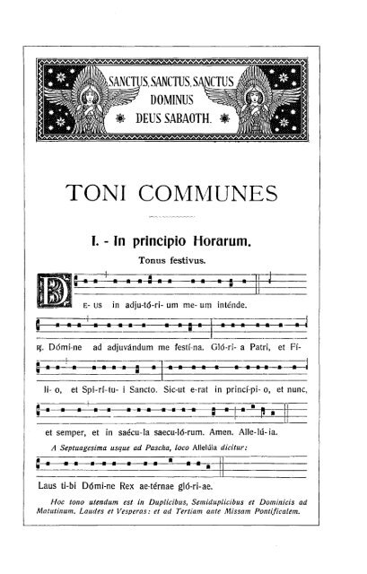 Antiphonale 1912 - SanctaMissa.org