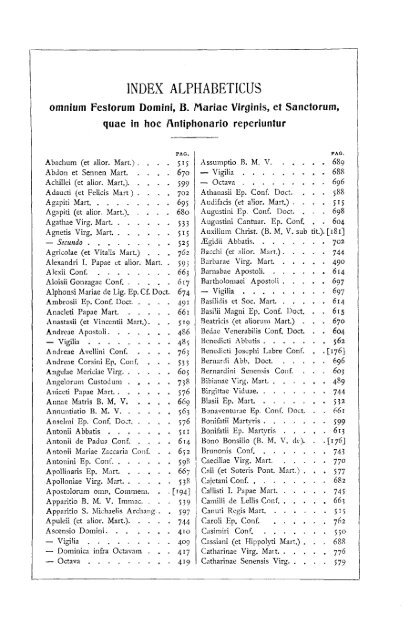 Antiphonale 1912 - SanctaMissa.org