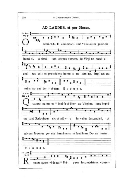 Antiphonale 1912 - SanctaMissa.org