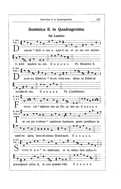 Antiphonale 1912 - SanctaMissa.org