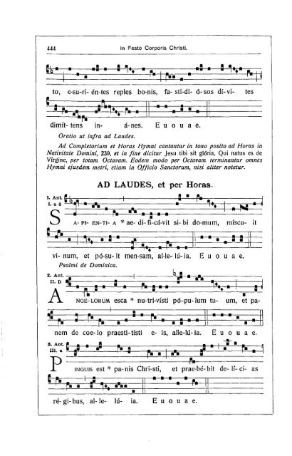 Antiphonale 1912 - SanctaMissa.org