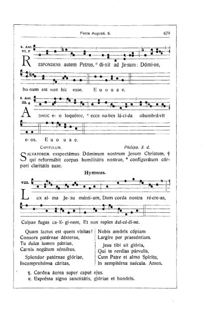 Antiphonale 1912 - SanctaMissa.org