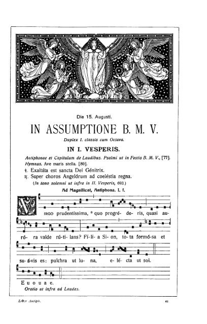 Antiphonale 1912 - SanctaMissa.org