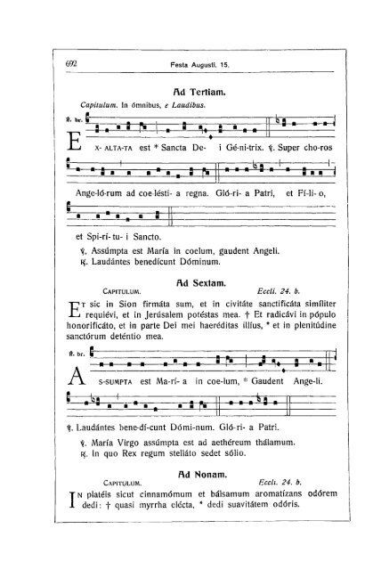 Antiphonale 1912 - SanctaMissa.org