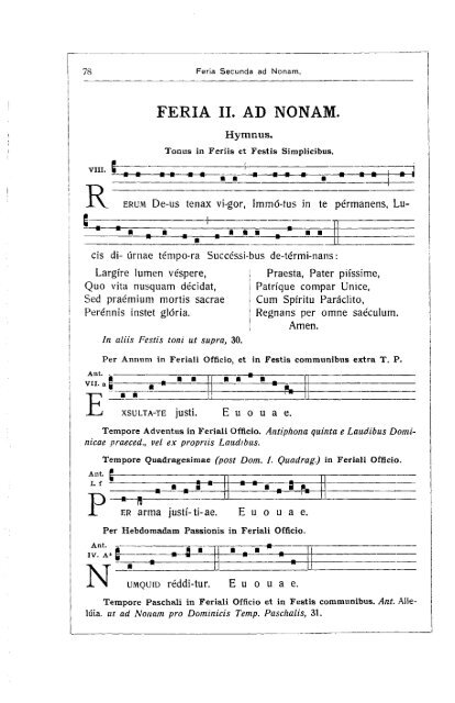 Antiphonale 1912 - SanctaMissa.org