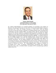 Ahmed Abdel-Meguid Assistant Professor of Accounting The ...