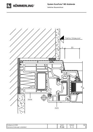 Kunststoff-/Metall-Fenster