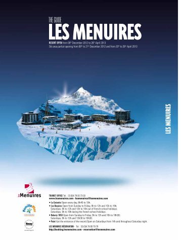 Download (pdf 4,3 Mo) - Les Menuires