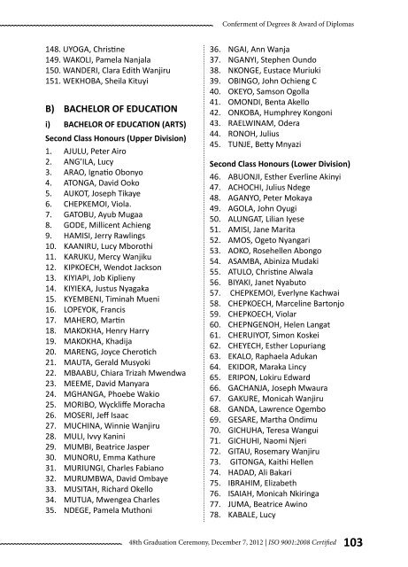Conferment of