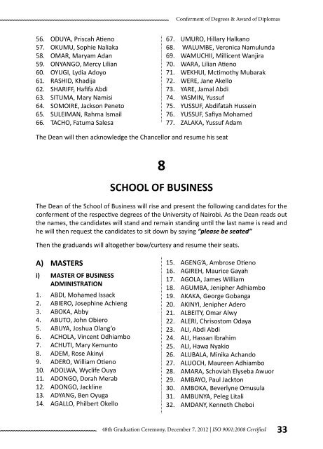 Conferment of