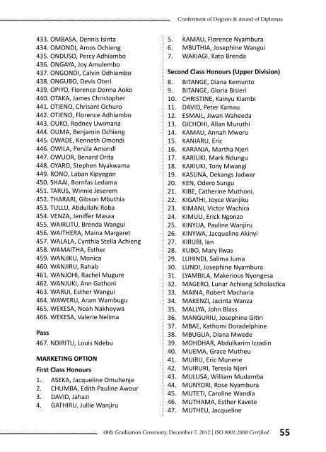 Conferment of