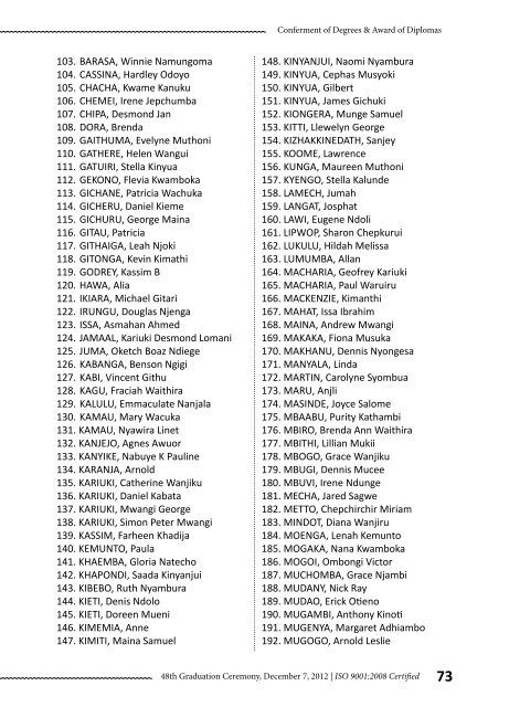 Conferment of