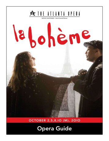 La bohème - The Atlanta Opera