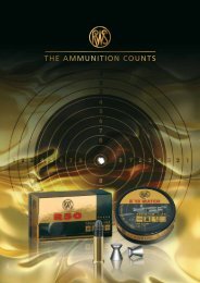 THE AMMUNITION COUNTS - RUAG