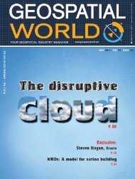 Geospatial World Magazine - GeoSpatialWorld.net