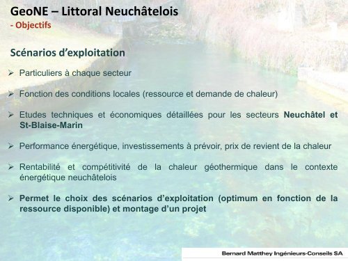 Géothermie et sous-sol neuchâtelois - Canton de Neuchâtel