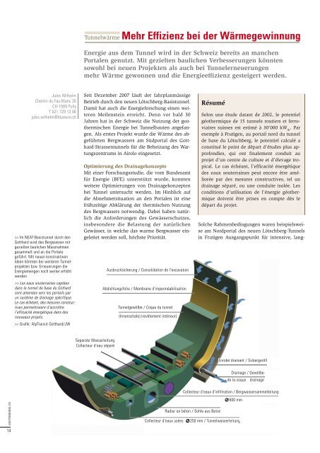 Höhen und Tiefen der Energiegewinnung - Geothermie