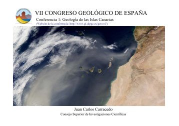 Geología de las Islas Canarias - ulpgc