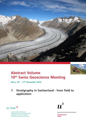 Abstract Volume 10th Swiss Geoscience Meeting - 2nd Swiss ...