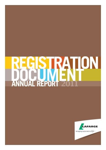 2011 Annual Report - Lafarge