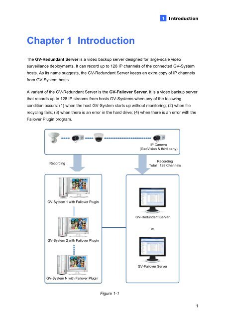 GV-Redundant and Failover Server User Manual(RFSV1