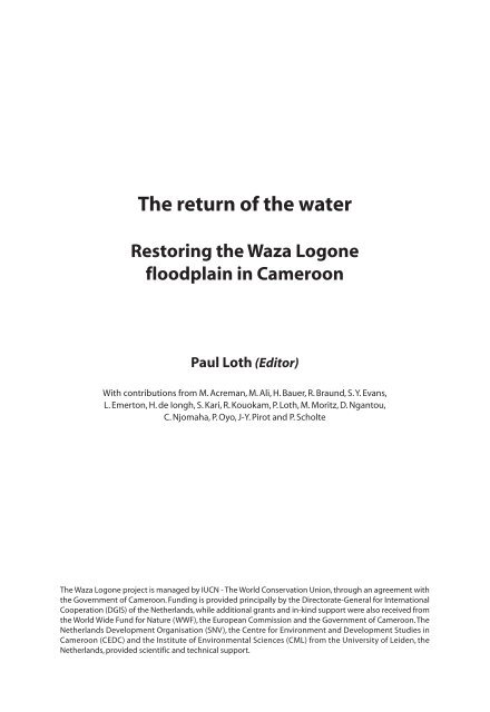 The return of the water - IUCN