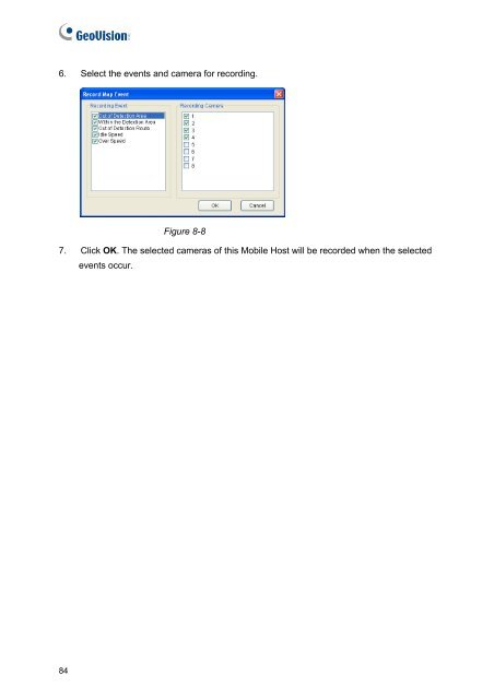 GeoVision V8.5 Feature Guide (PDF) - XTECHCAM