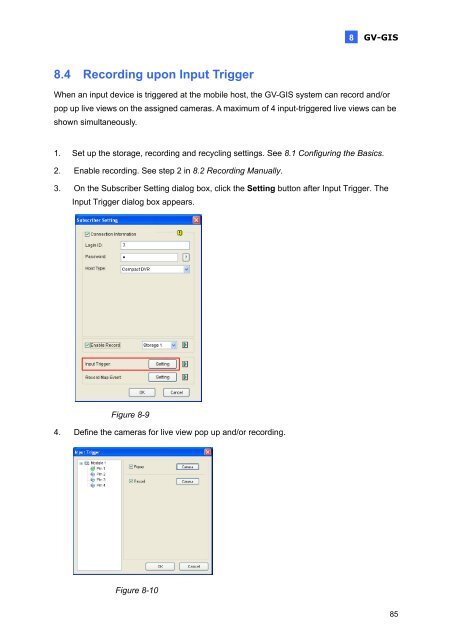 GeoVision V8.5 Feature Guide (PDF) - XTECHCAM