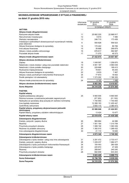 Skonsolidowane Sprawozdanie Finansowe GK PGNiG 2010.pdf