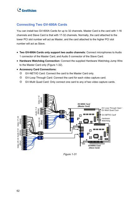 GeoVision V8.5 Installation Guide - XTECHCAM