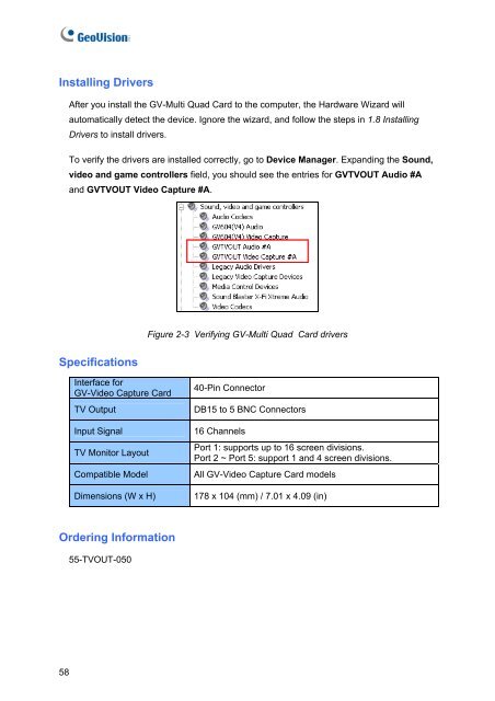 Geovision NVR Software Installation Guide - Use-IP