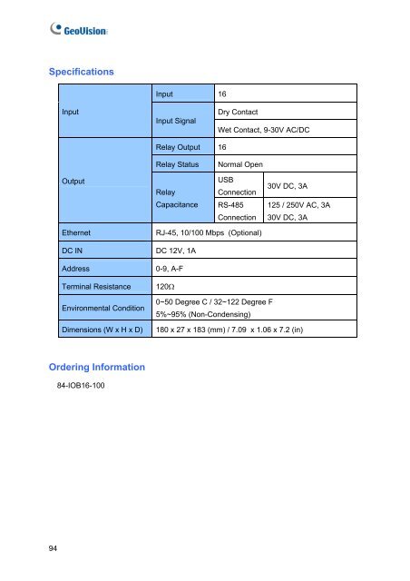 Geovision NVR Software Installation Guide - Use-IP