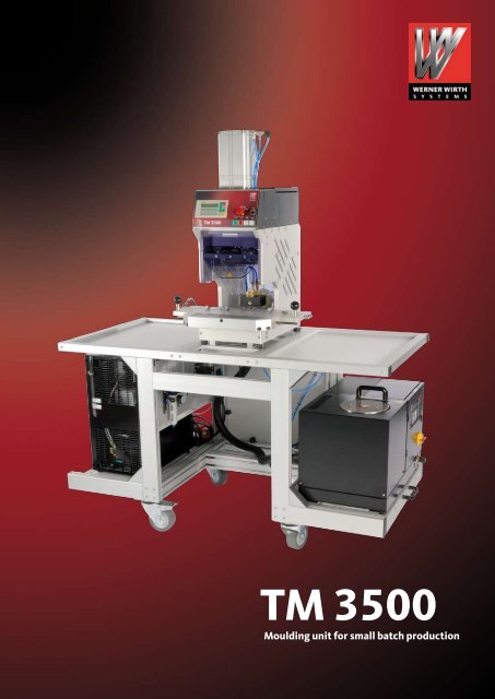 TM 3500 Moulding unit for small batch production - Werner Wirth ...