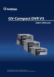 GV-Compact DVR V3 - Videosorveglianza